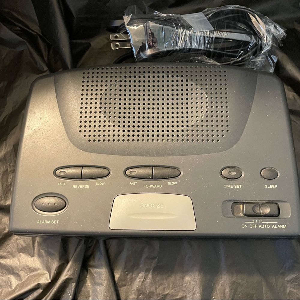 Optimus dual Digital Alarm Clock Radio with Snooze Function